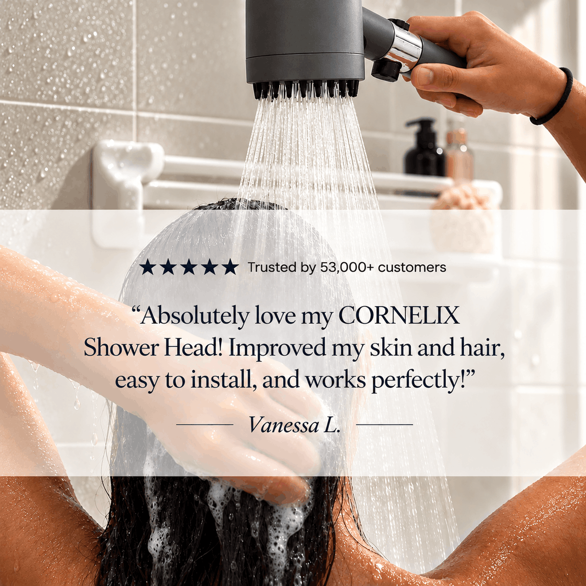 THE FILTERED SHOWERHEAD™